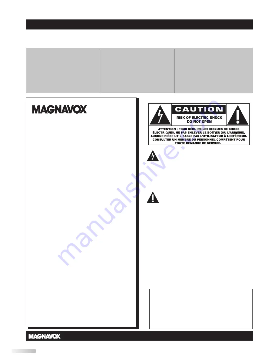 Magnavox 19MF339B - 19