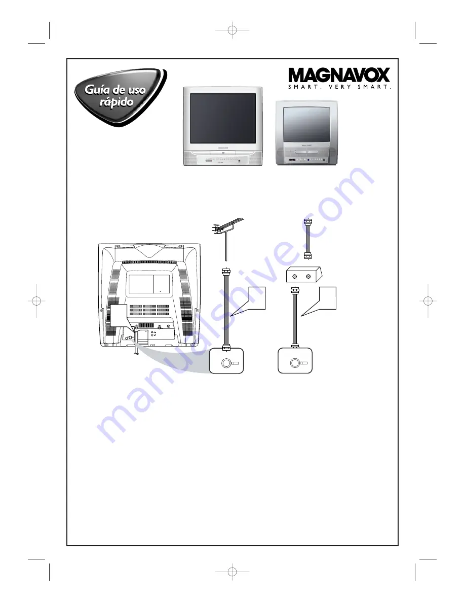 Magnavox 20MC4204 - Tv/dvd Combination Quick Use Manual Download Page 3