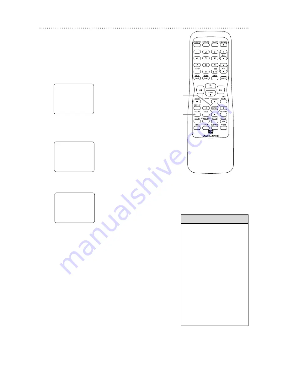 Magnavox 20MDRF20 Owner'S Manual Download Page 18