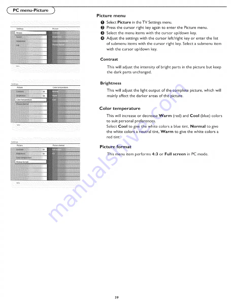 Magnavox 26HD357B User manual. Скачать руководство пользователя страница 46