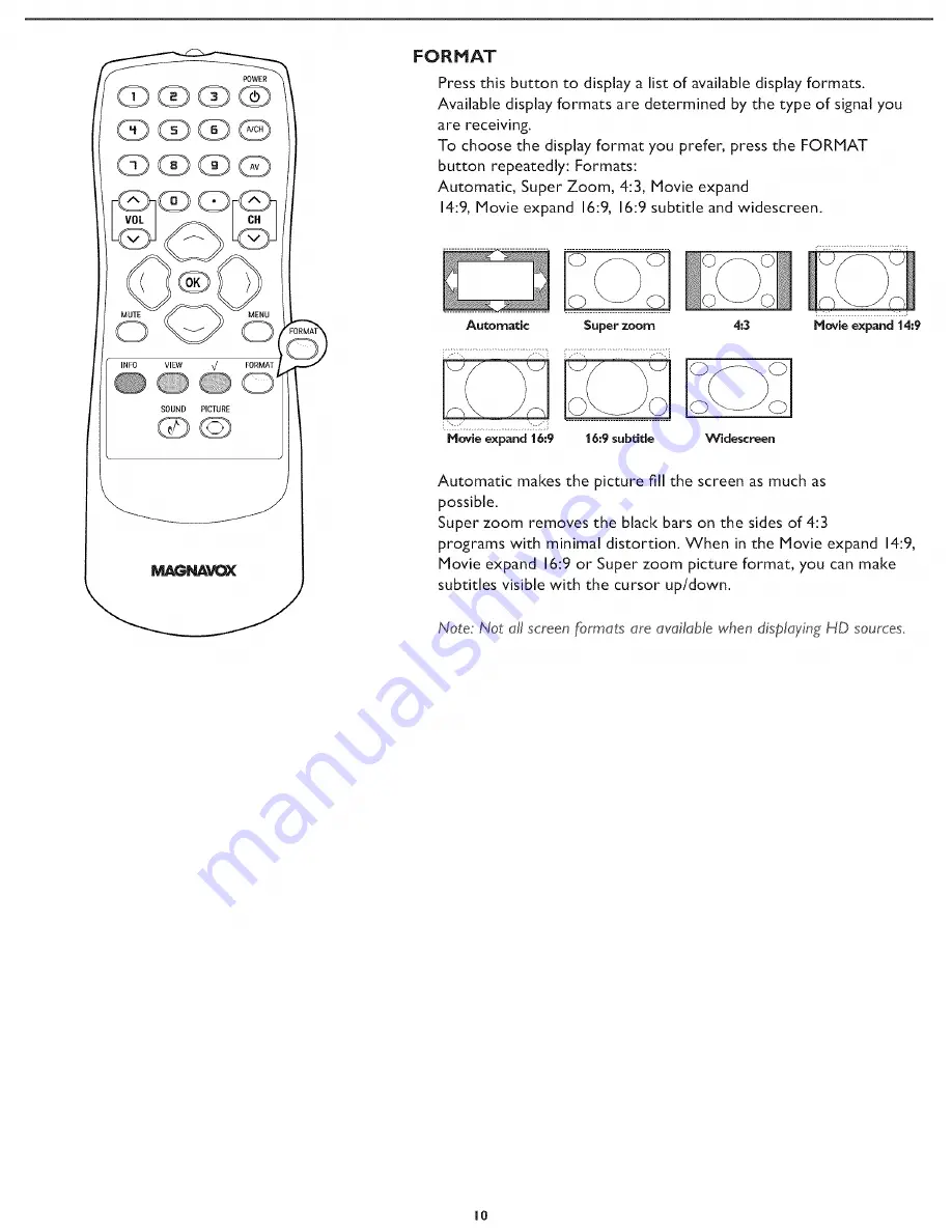 Magnavox 32MF231D - Hook Up Guide User Manual Download Page 10