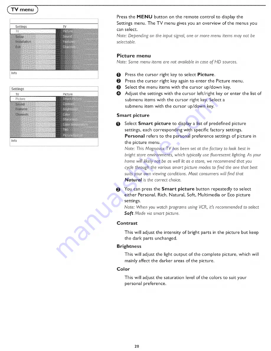 Magnavox 32MF231D - Hook Up Guide User Manual Download Page 20