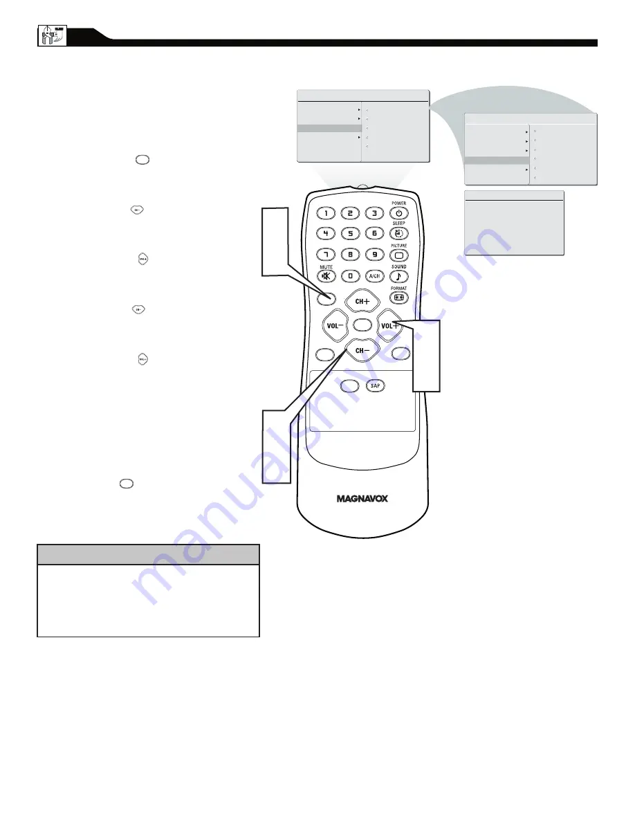 Magnavox 32MF605W Series Скачать руководство пользователя страница 26