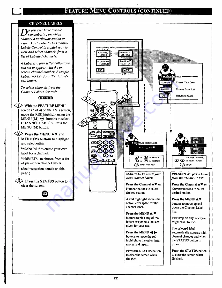 Magnavox 6P4840 Скачать руководство пользователя страница 22