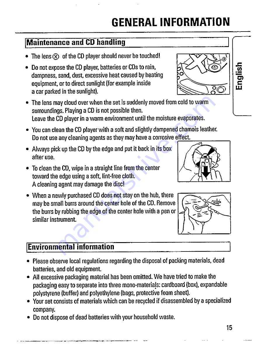 Magnavox AZ 6858 Owner'S Manual Download Page 15