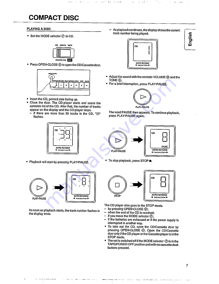 Magnavox AZ 8140 User Manual Download Page 7