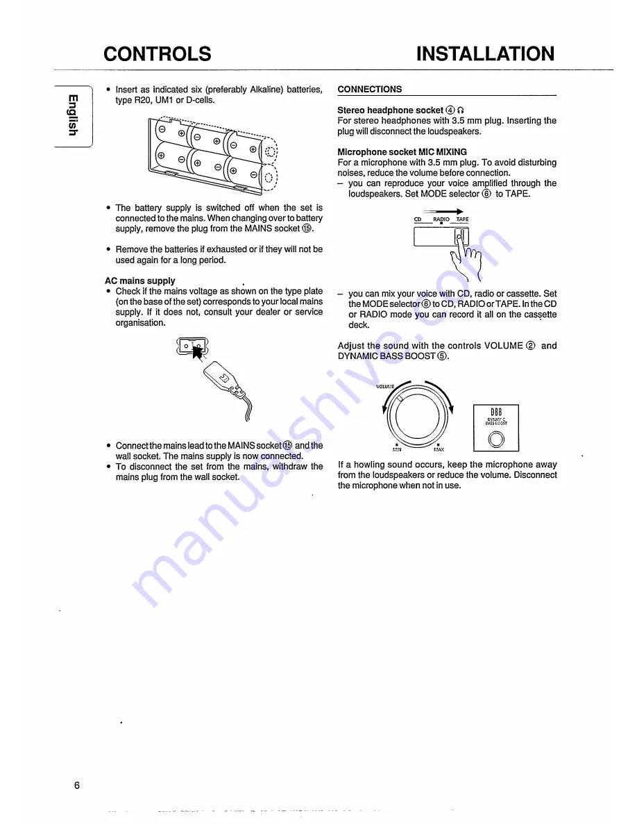 Magnavox AZ9340/05 Скачать руководство пользователя страница 6