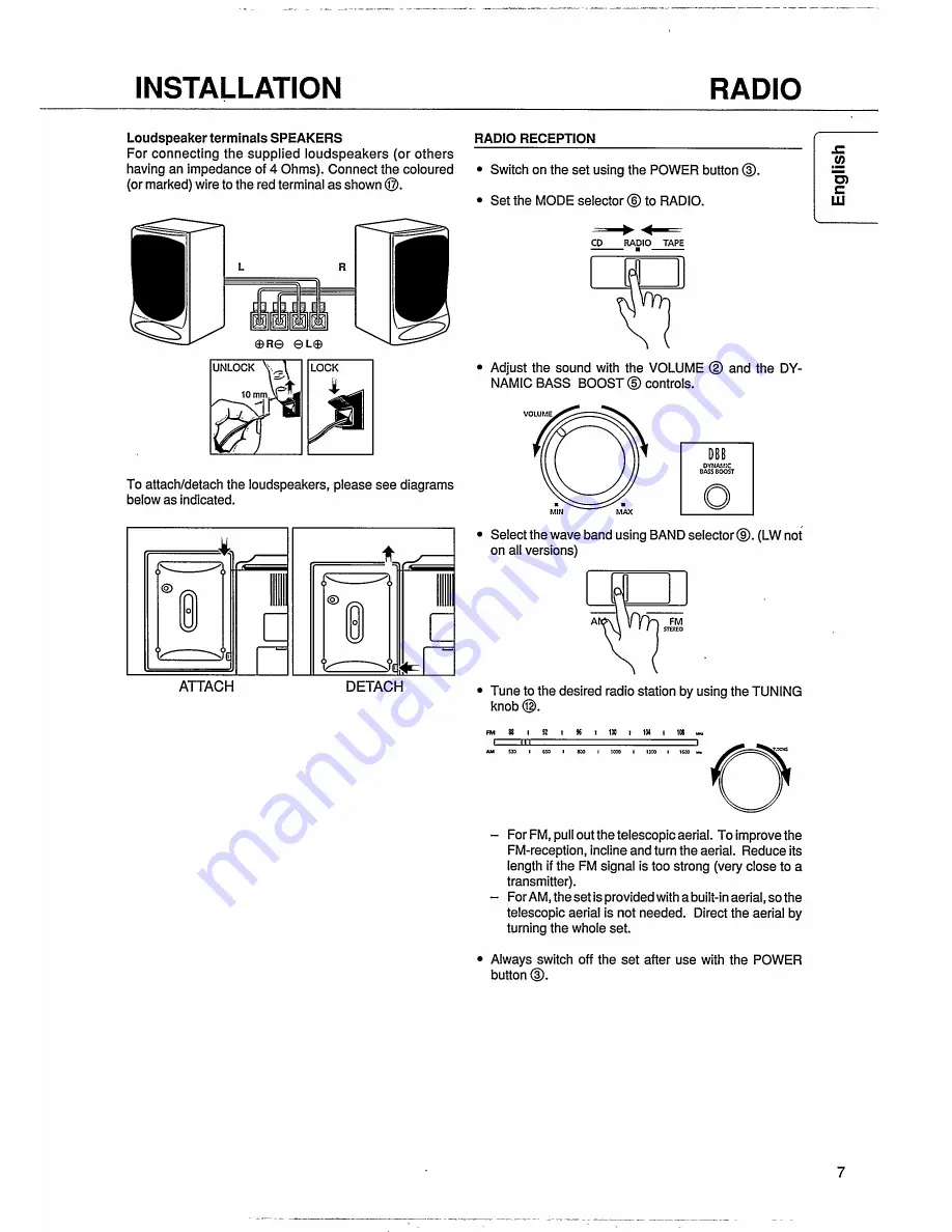 Magnavox AZ9340/05 Скачать руководство пользователя страница 7