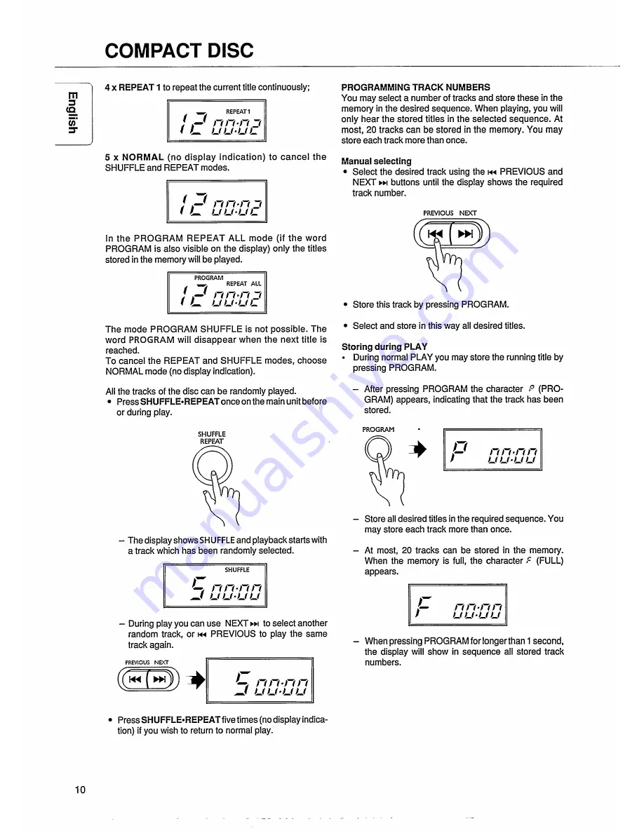 Magnavox AZ9340/05 User Manual Download Page 10