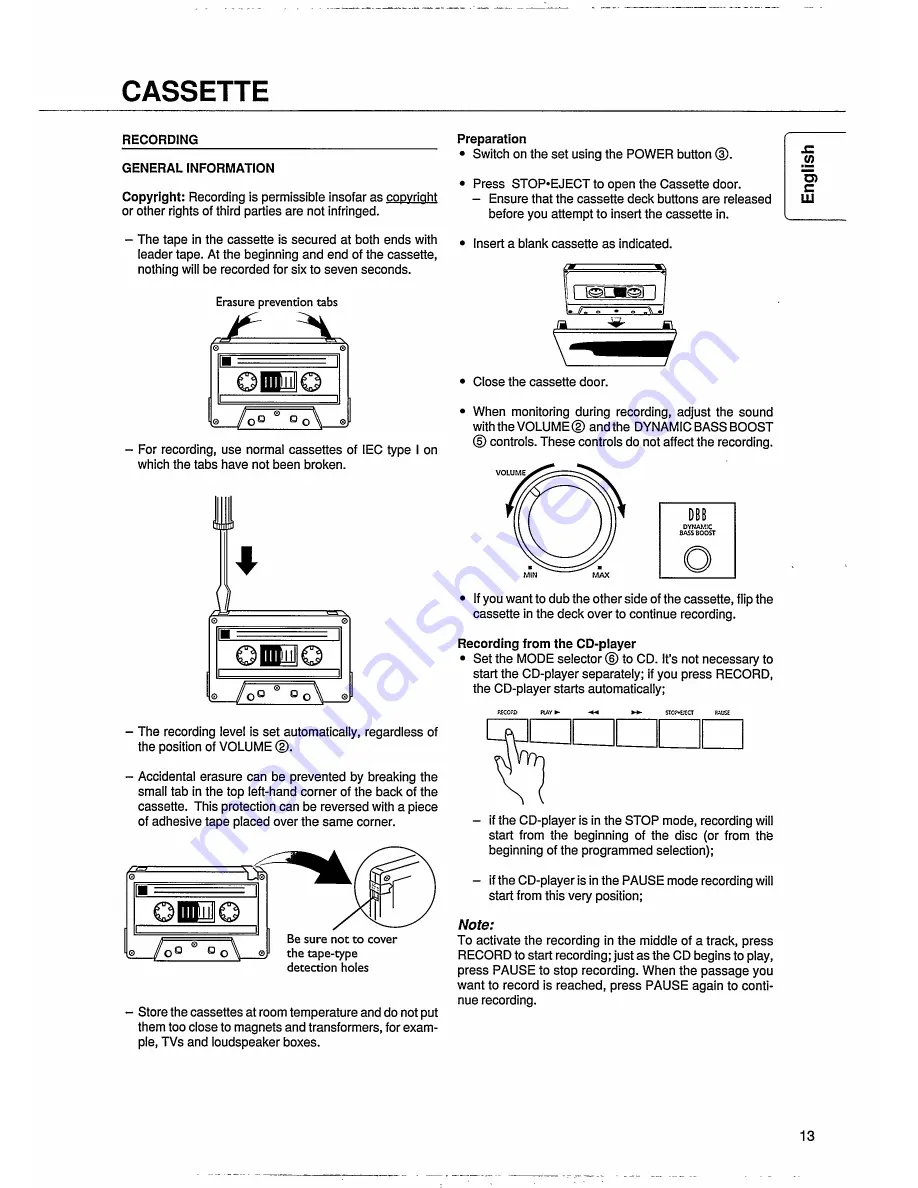 Magnavox AZ9340/05 Скачать руководство пользователя страница 13