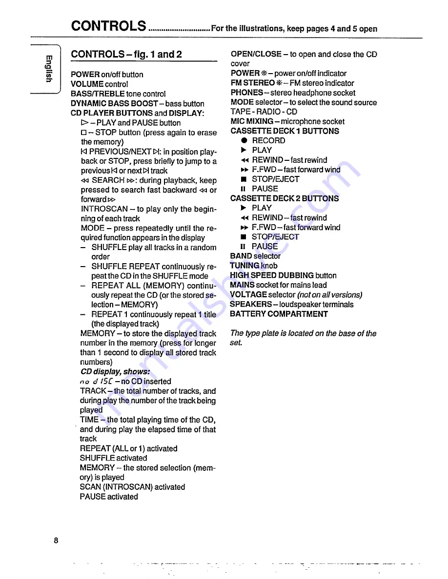 Magnavox AZ9435/05 User Manual Download Page 8