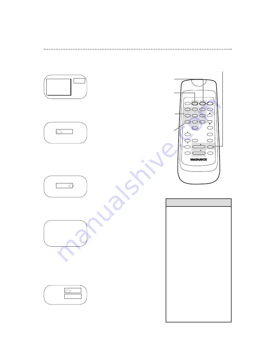 Magnavox CC13B1MG Owner'S Manual Download Page 44