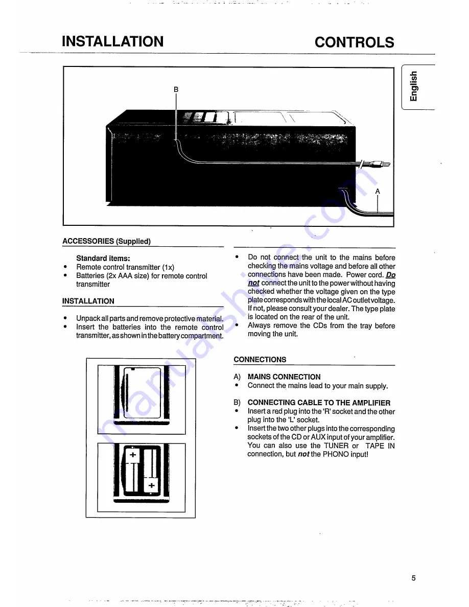 Magnavox CDC745 User Manual Download Page 7