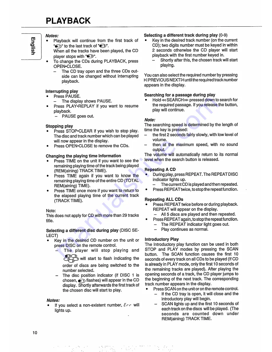 Magnavox CDC745 User Manual Download Page 12