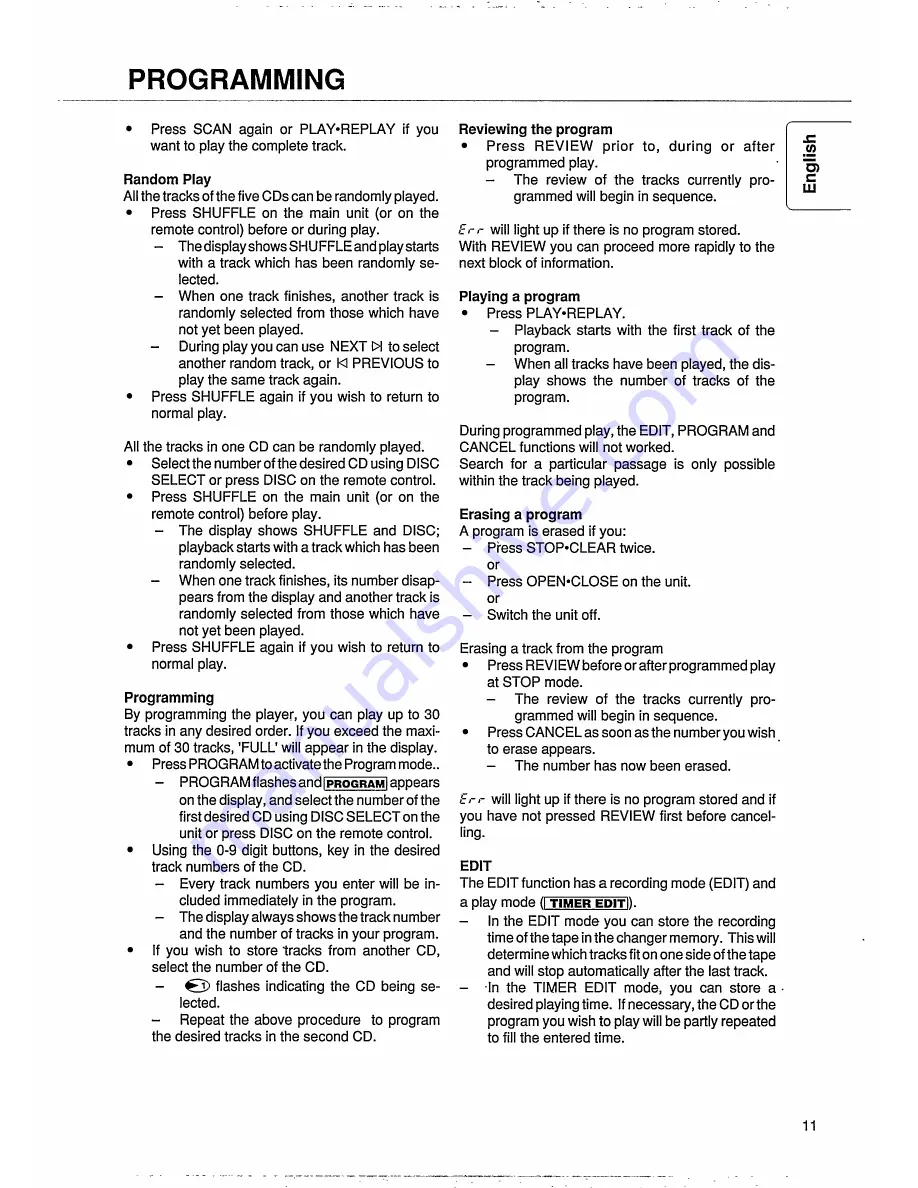 Magnavox CDC745 User Manual Download Page 13