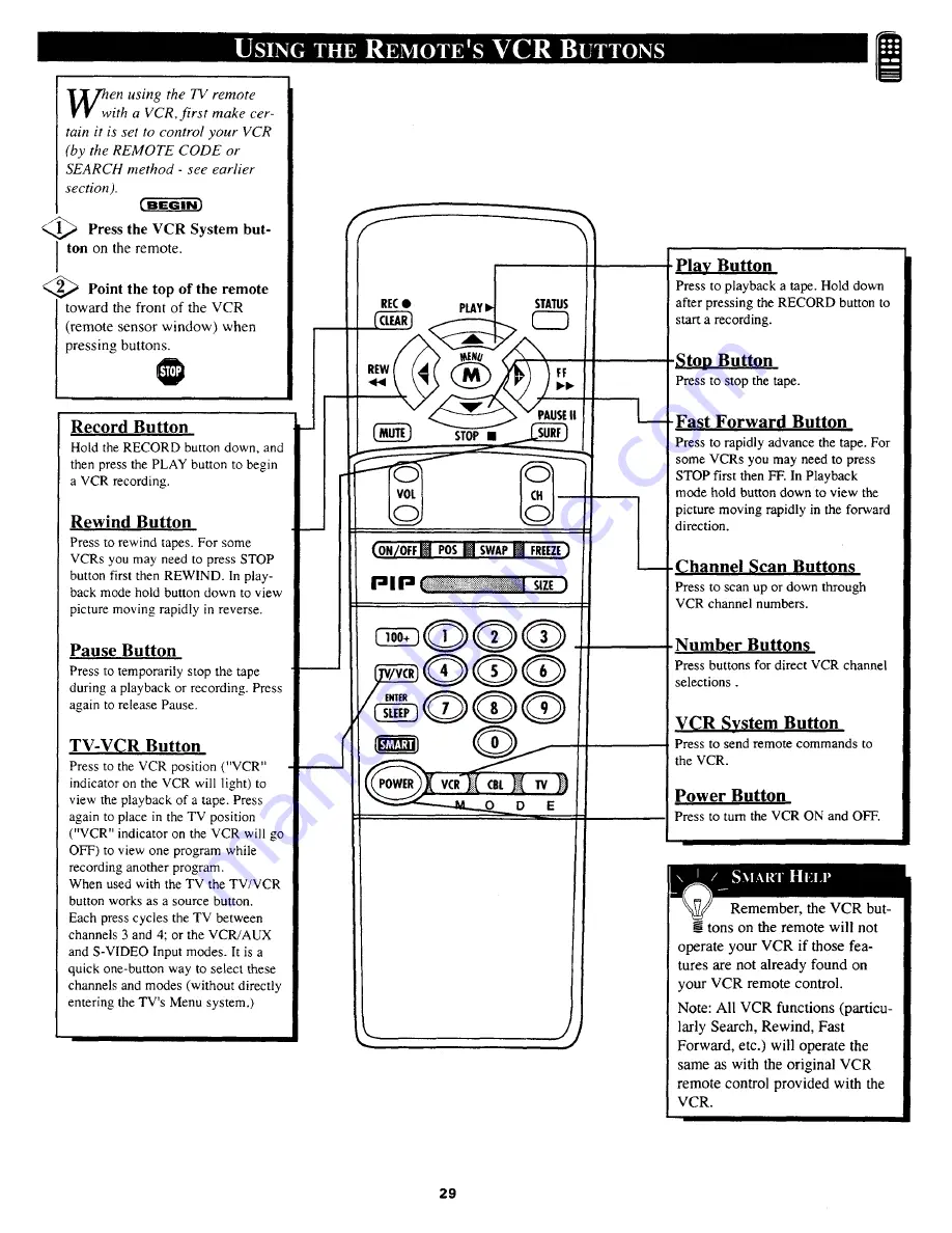 Magnavox color tv Owner'S Manual Download Page 29