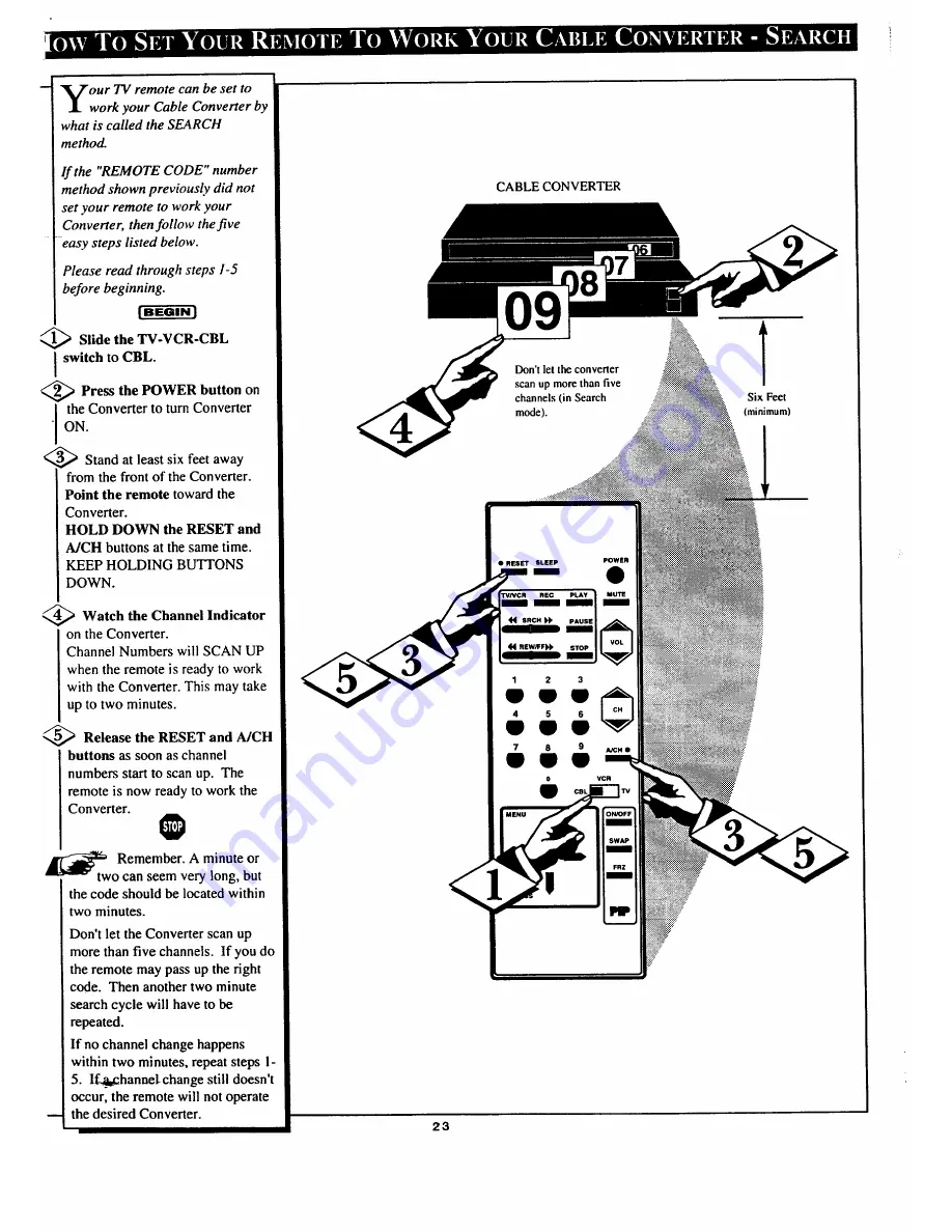 Magnavox CP4580 Скачать руководство пользователя страница 23