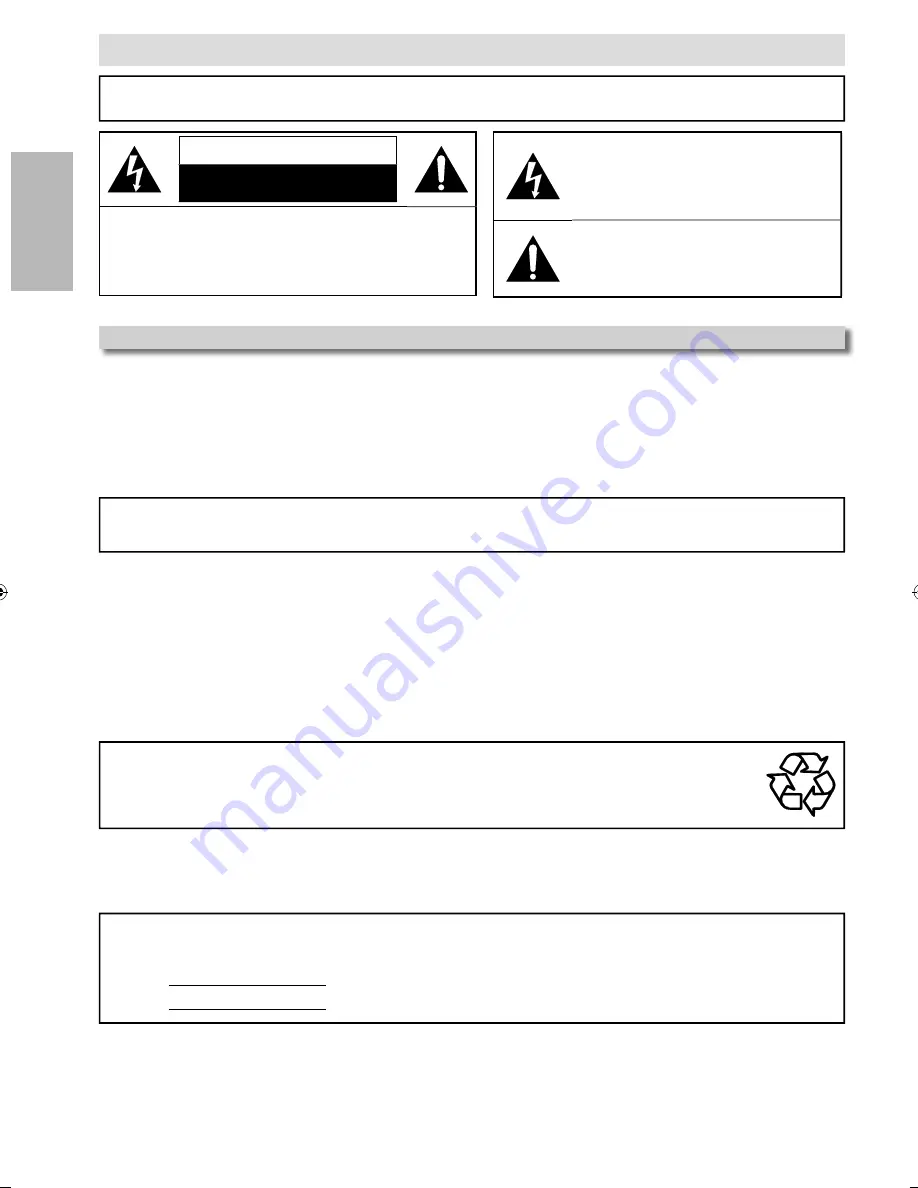 Magnavox DP170MW8B - 1080P Upconversion DVD Player Owner'S Manual Download Page 2