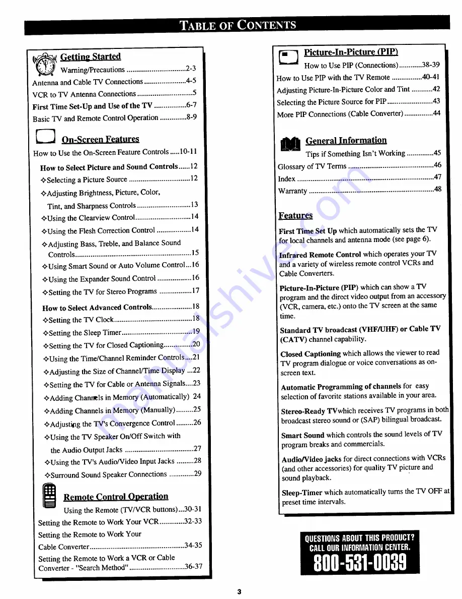 Magnavox FP5210 Owner'S Manual Download Page 3