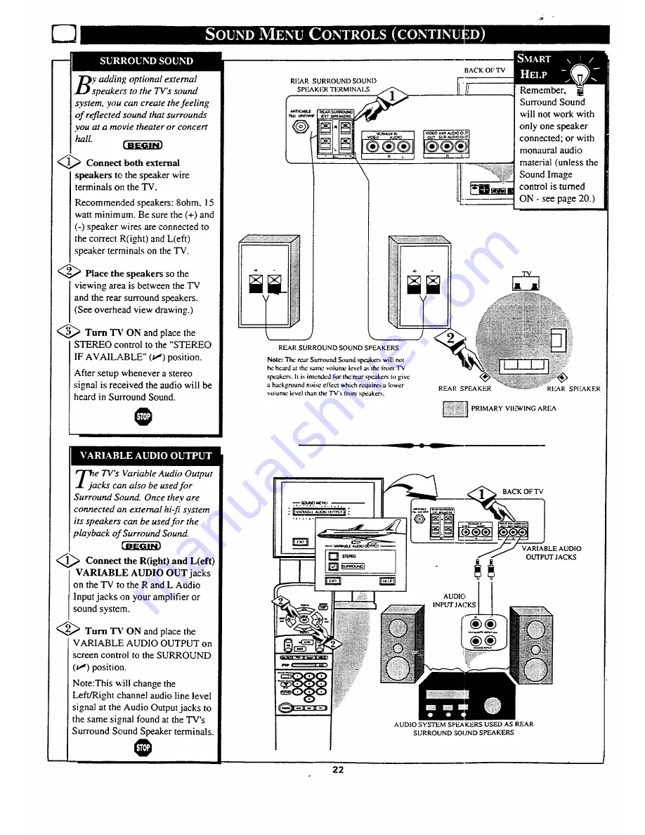 Magnavox FP5220W Owner'S Manual Download Page 22