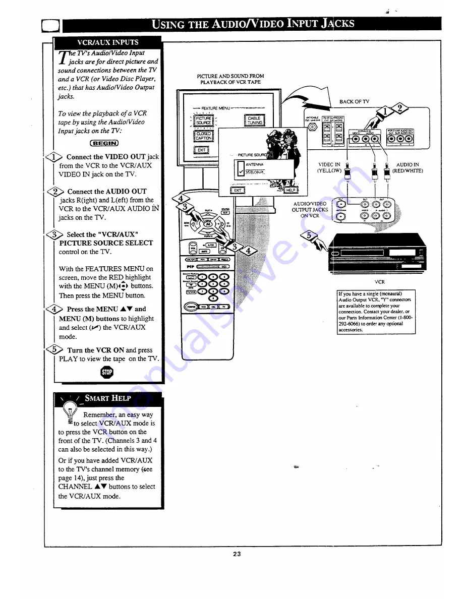 Magnavox FP5220W Owner'S Manual Download Page 23