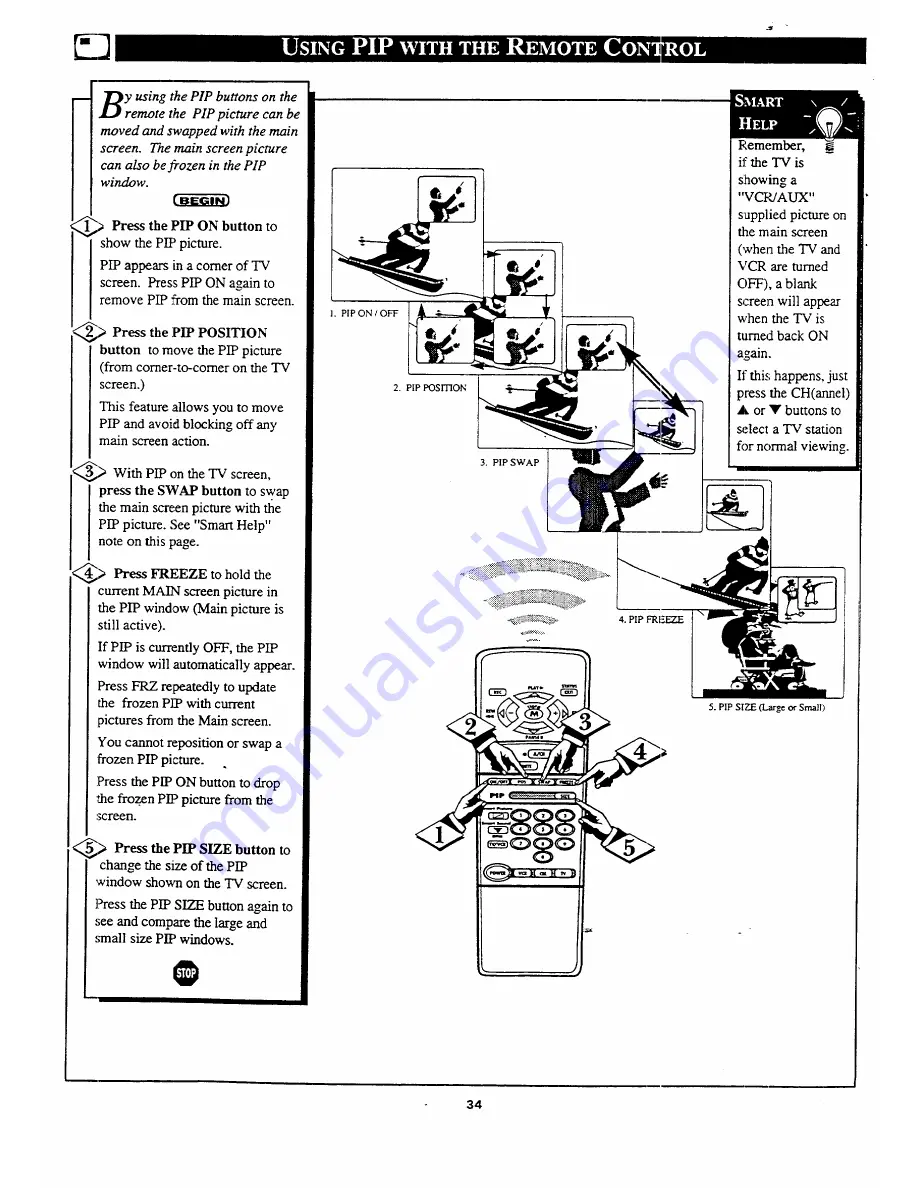 Magnavox FP5220W Owner'S Manual Download Page 34