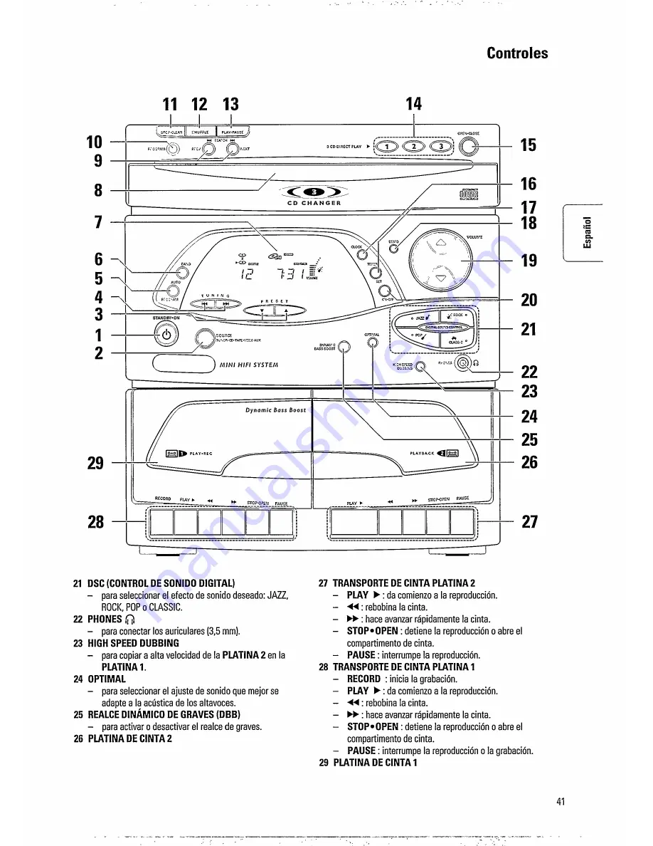 Magnavox FW 340C Скачать руководство пользователя страница 10