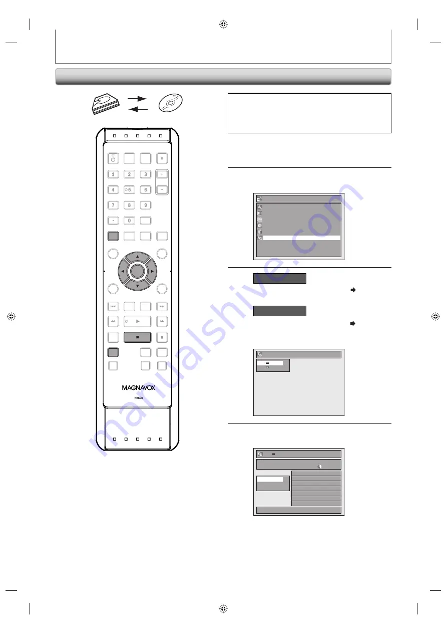 Magnavox H2160MW9/F7 Скачать руководство пользователя страница 58