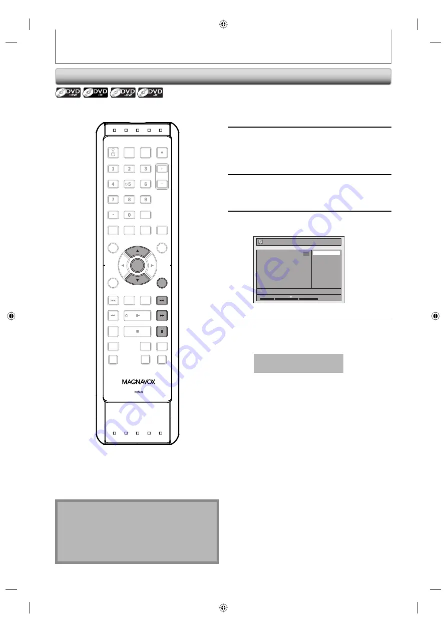 Magnavox H2160MW9/F7 Скачать руководство пользователя страница 94