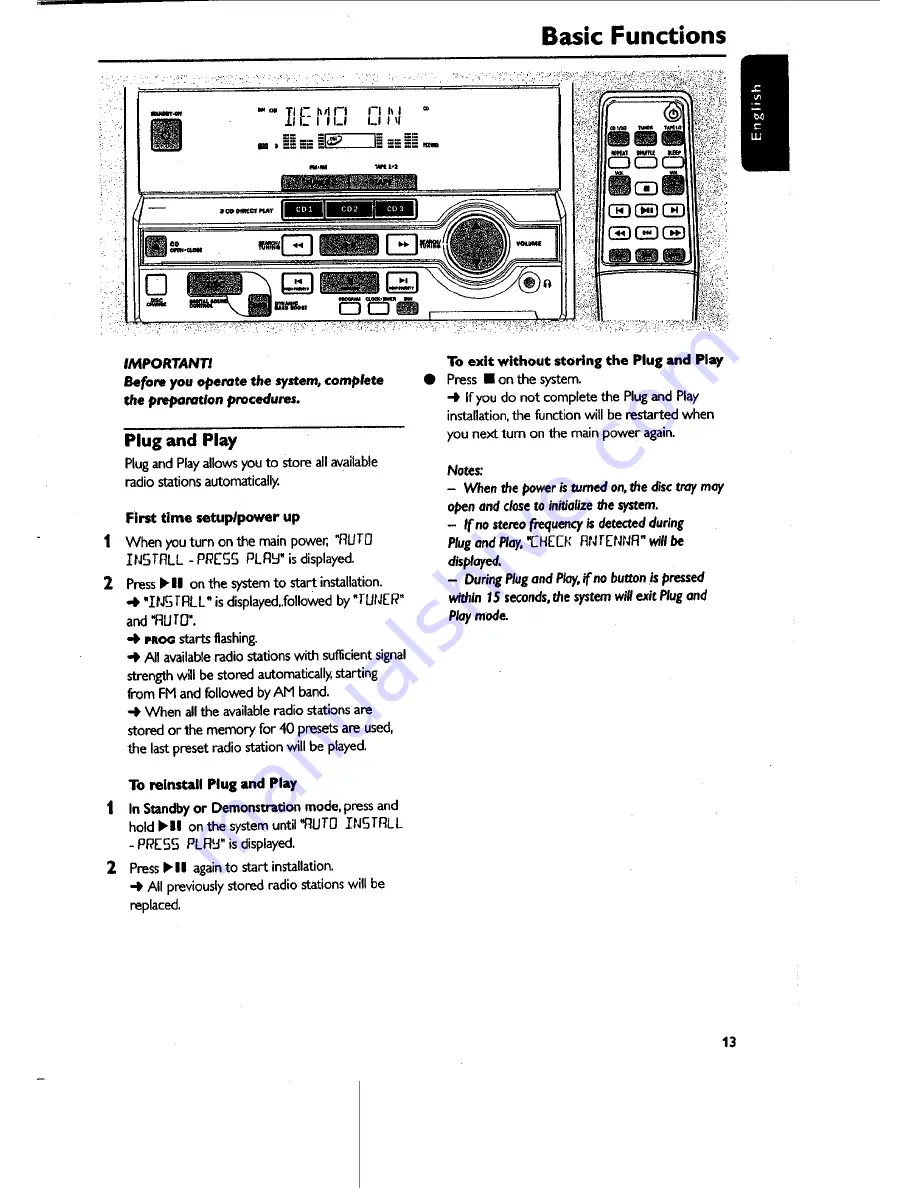 Magnavox MAS-300 Manual Download Page 13