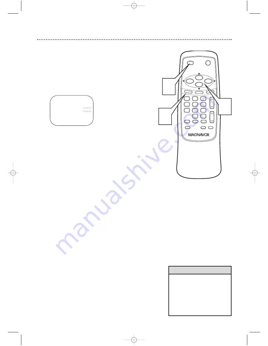 Magnavox MC09D1MG - Tv/vcr Combination - Mono Owner'S Manual Download Page 13