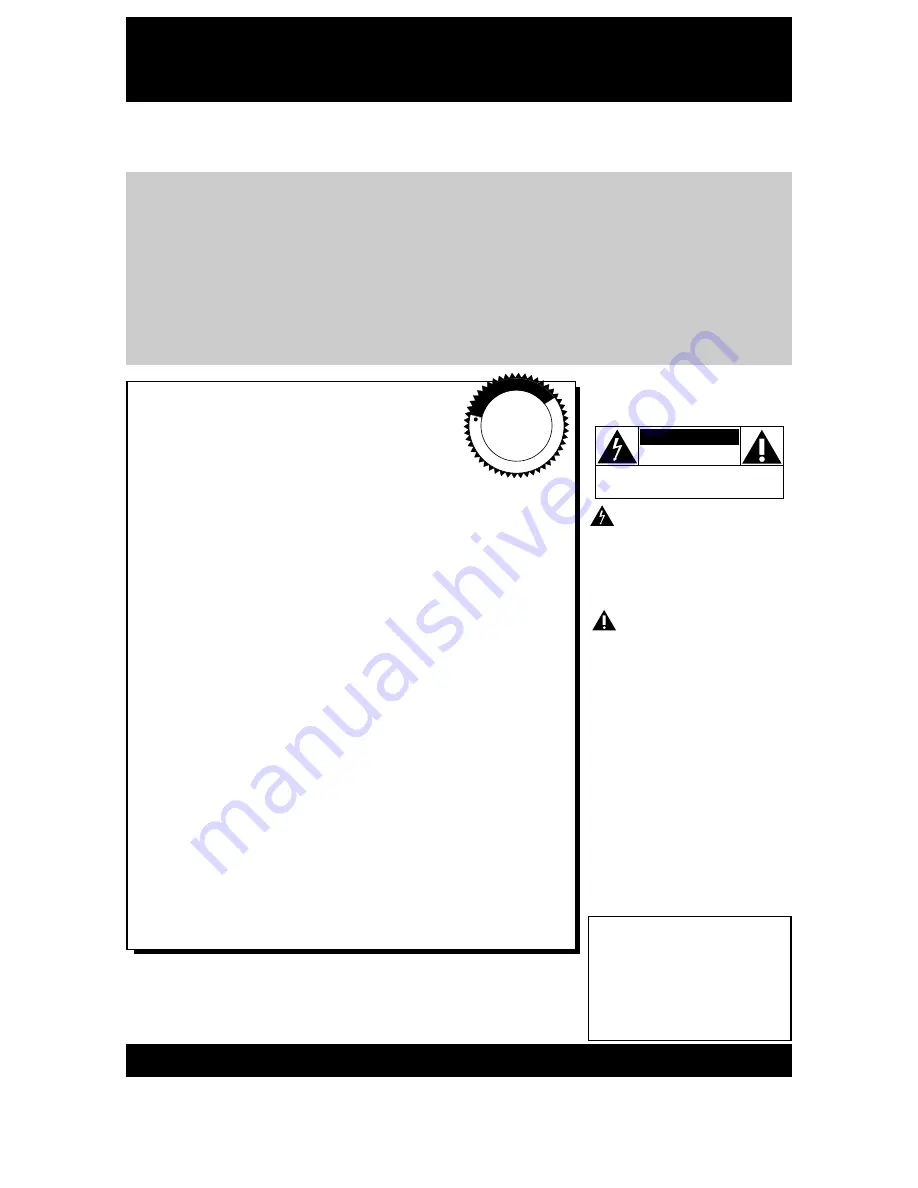 Magnavox MC132EMG/17 Owner'S Manual Download Page 2