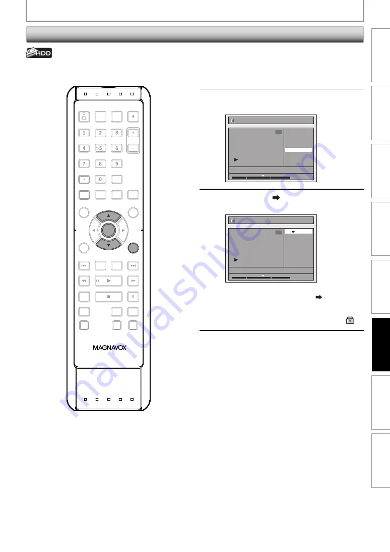 Magnavox MDR513H Manuel De L'Utilisateur Download Page 93