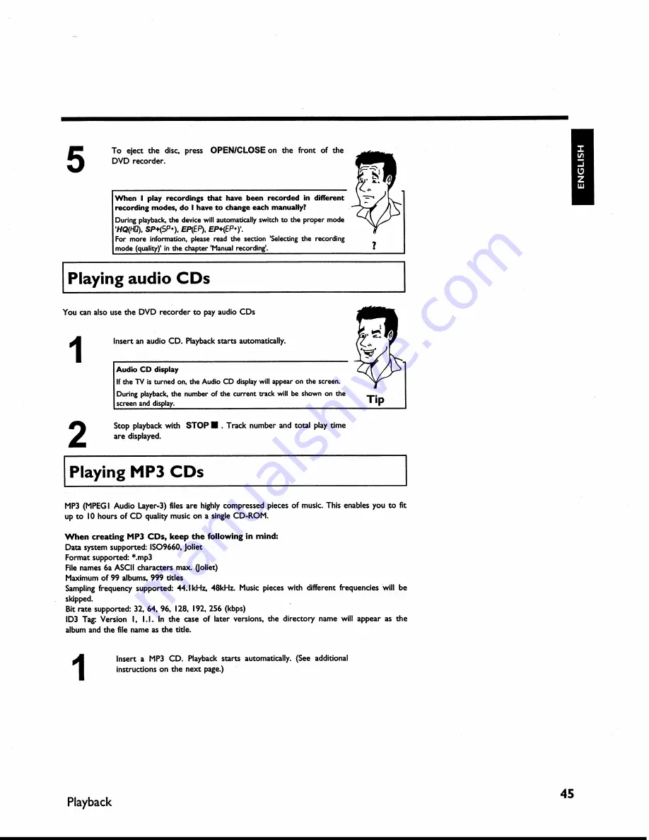 Magnavox MDV630R - DVD Recorder/Player Owner'S Manual Download Page 59