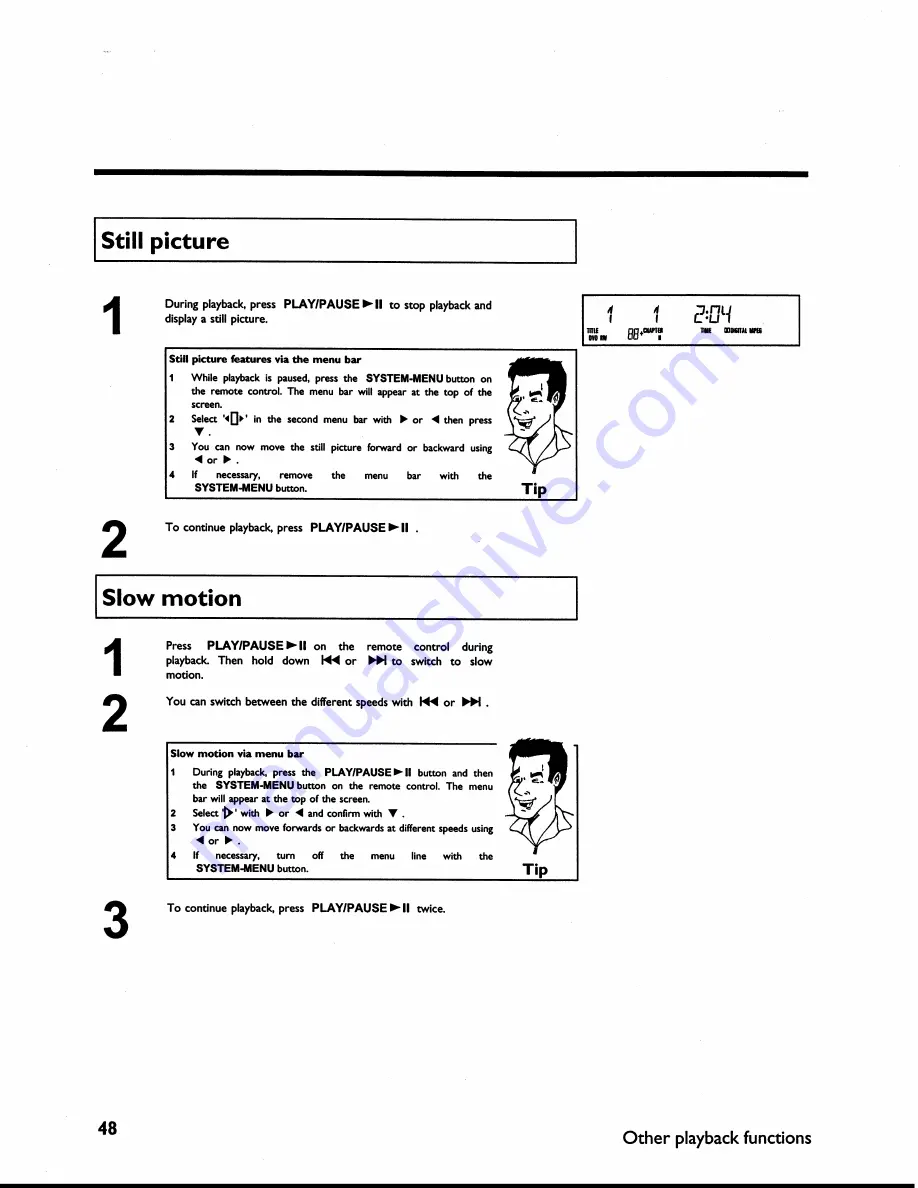 Magnavox MDV630R - DVD Recorder/Player Owner'S Manual Download Page 62