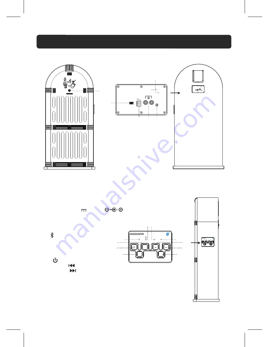 Magnavox MHT935BT Owner'S Manual Download Page 5