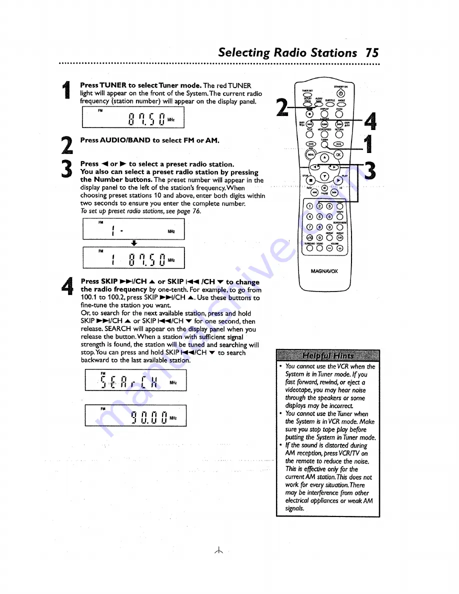 Magnavox MRD500VR - Dvd-video Player Owner'S Manual Download Page 75