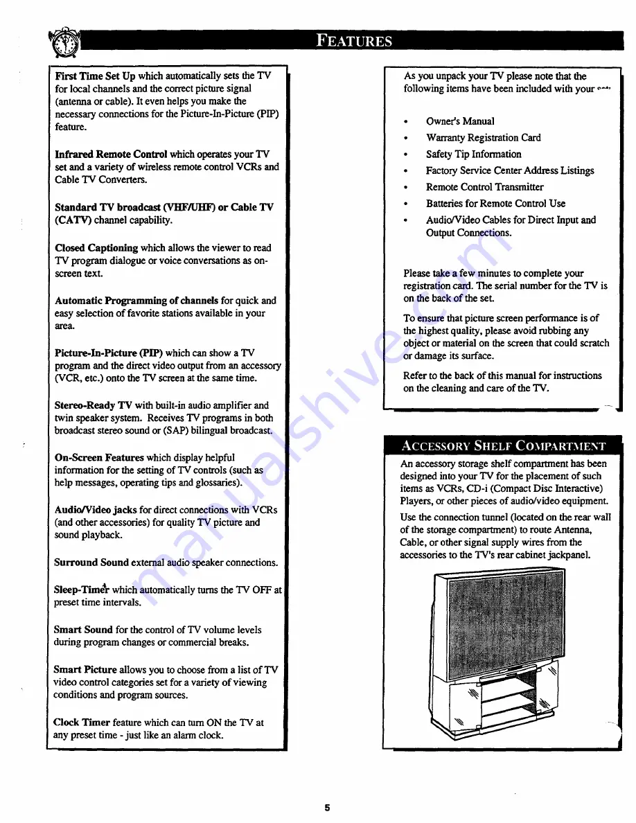 Magnavox NP4620 Owner'S Manual Download Page 5