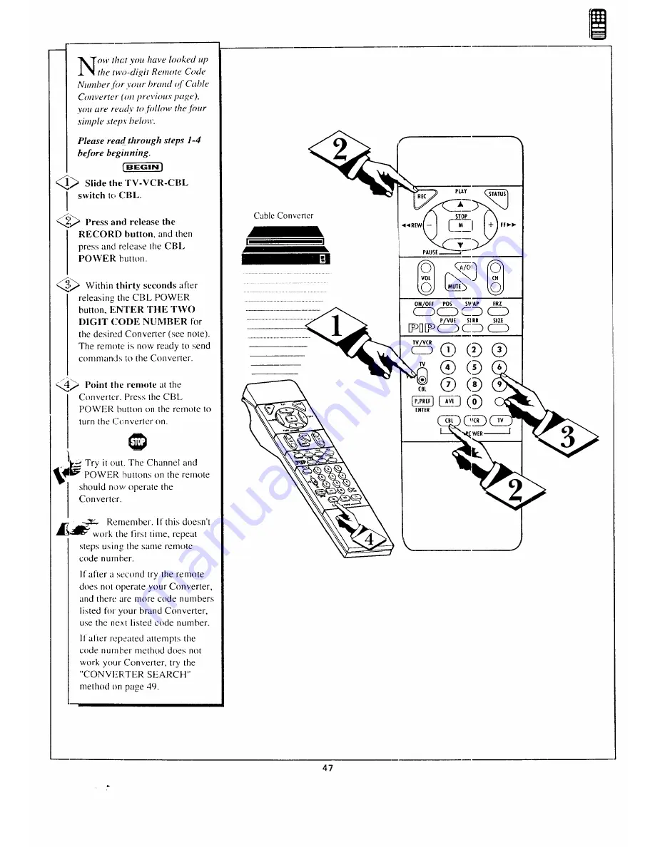 Magnavox PR3046A101 Скачать руководство пользователя страница 47