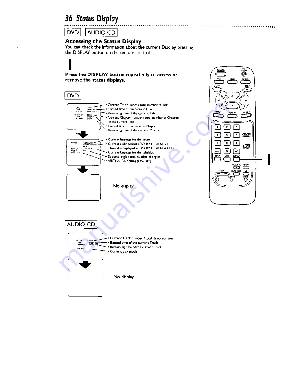 Magnavox SV2000 SVD101 Owner'S Manual Download Page 36