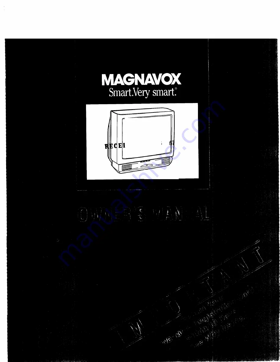 Magnavox TR2510 Скачать руководство пользователя страница 1