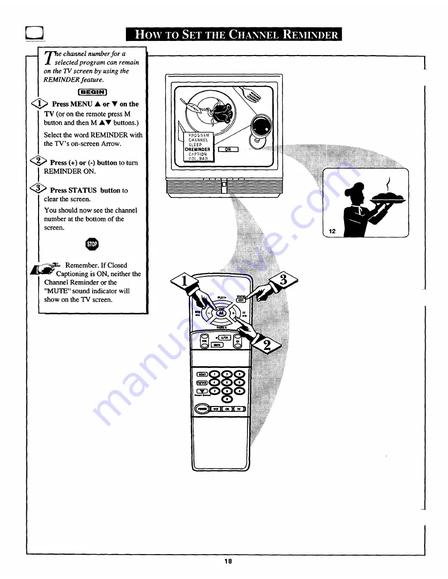 Magnavox TS2560 Owner'S Manual Download Page 18