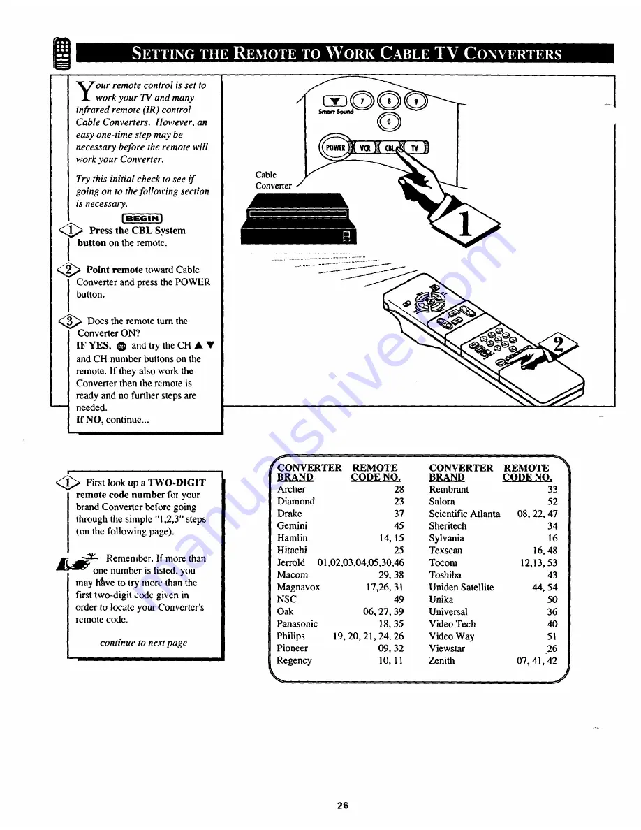 Magnavox TS3270 Owner'S Manual Download Page 26