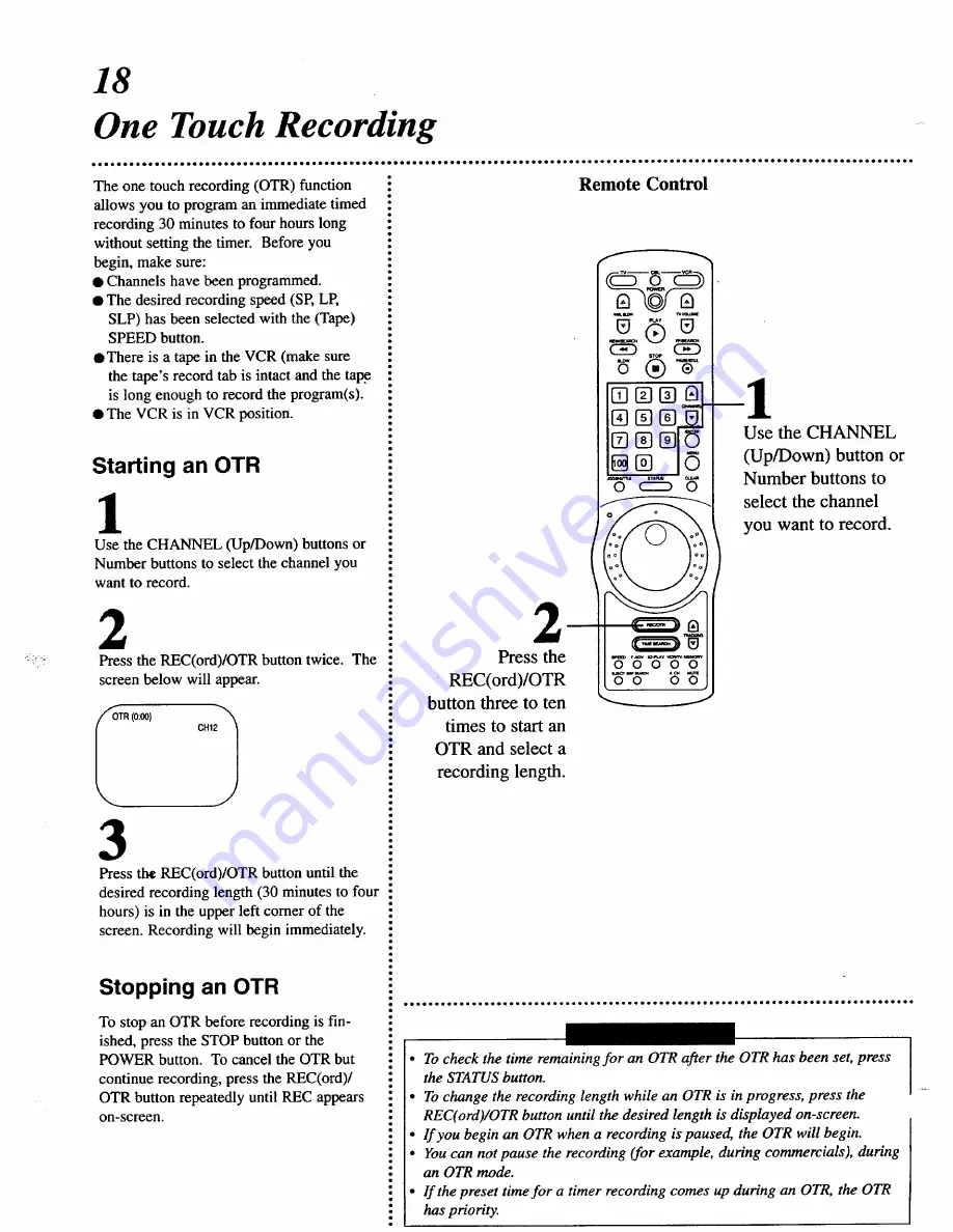 Magnavox VRT344 Owner'S Manual Download Page 18