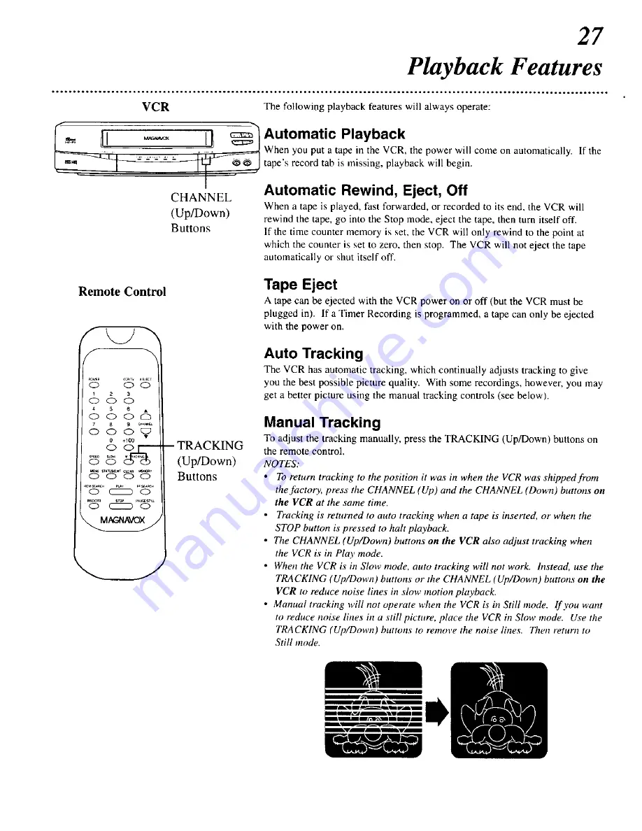 Magnavox VRU262AT Owner'S Manual Download Page 27