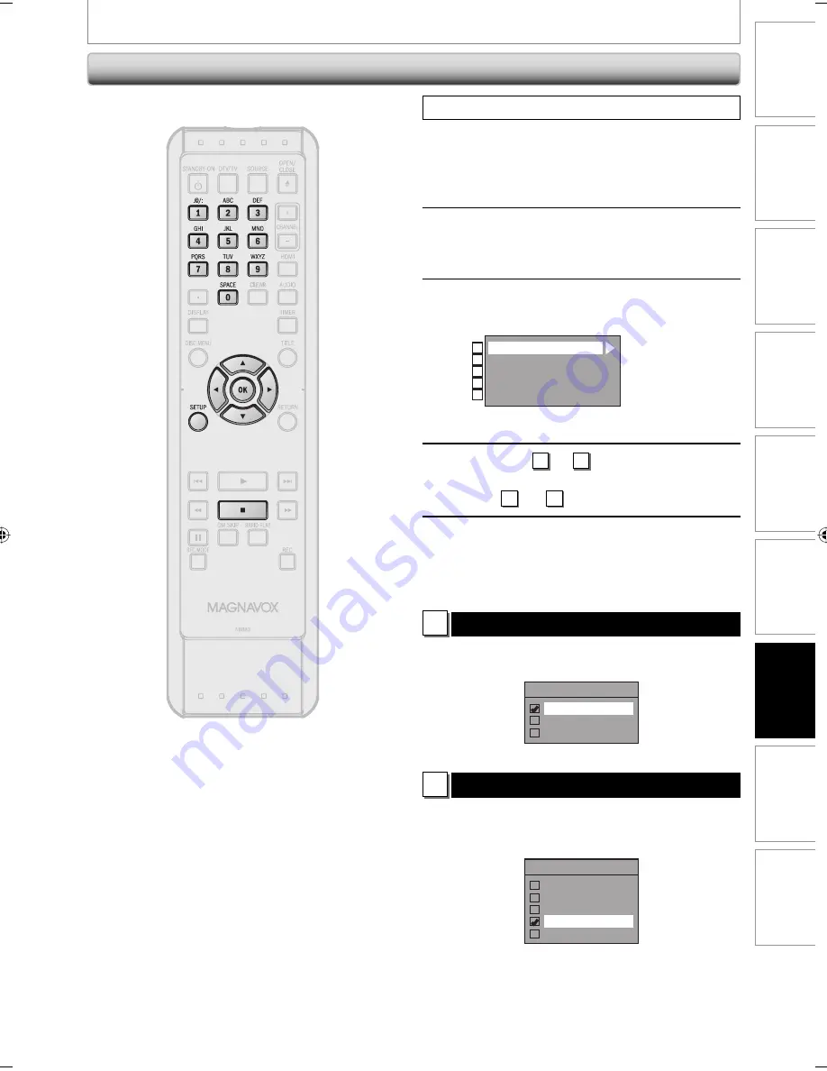 Magnavox ZC357MGX Owner'S Manual Download Page 87