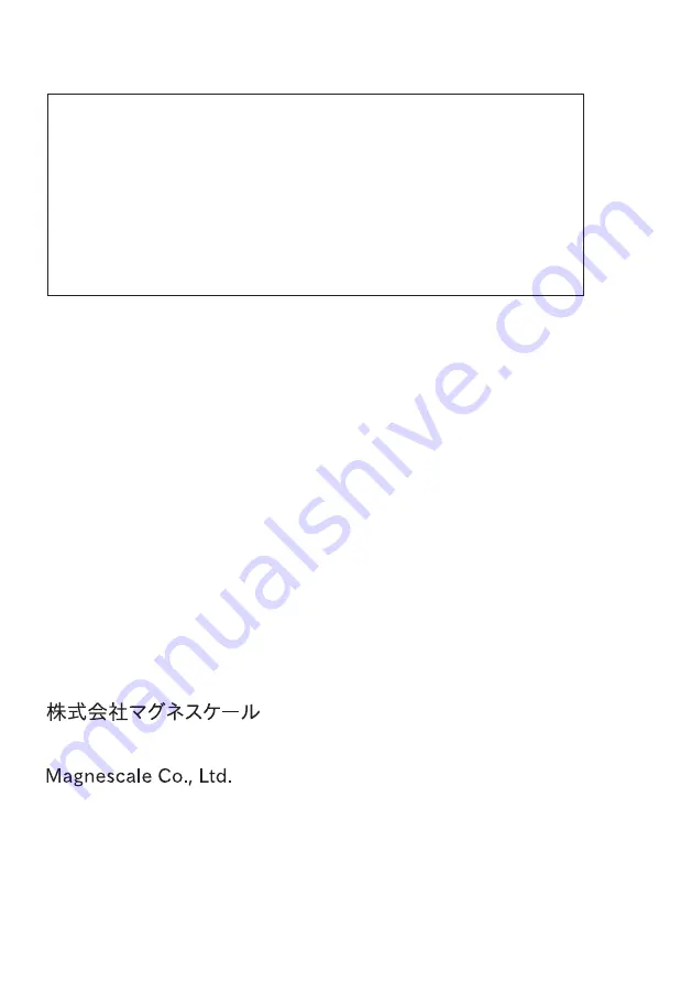 Magnescale DK812S Series Скачать руководство пользователя страница 64