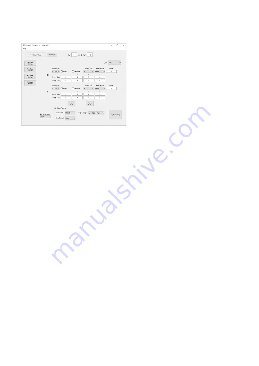 Magnescale MG80-SC1 Operating Manual Download Page 30