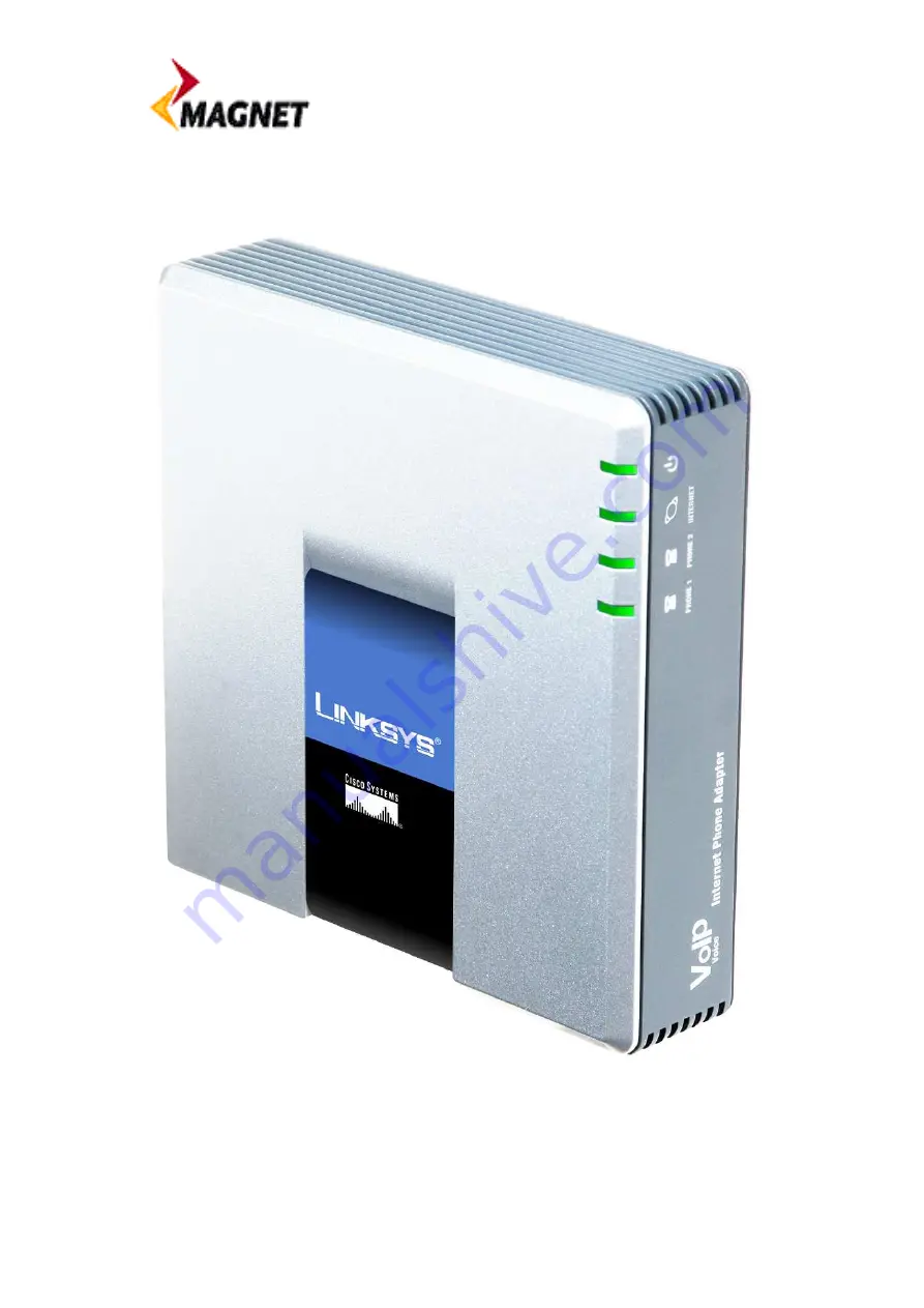 Magnet LINKSYS ATA Install Manual Download Page 1