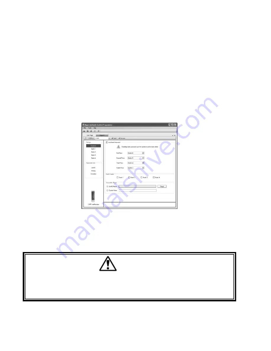 Magnetek Telemotive TelePendant Programming And Users Manual Download Page 48